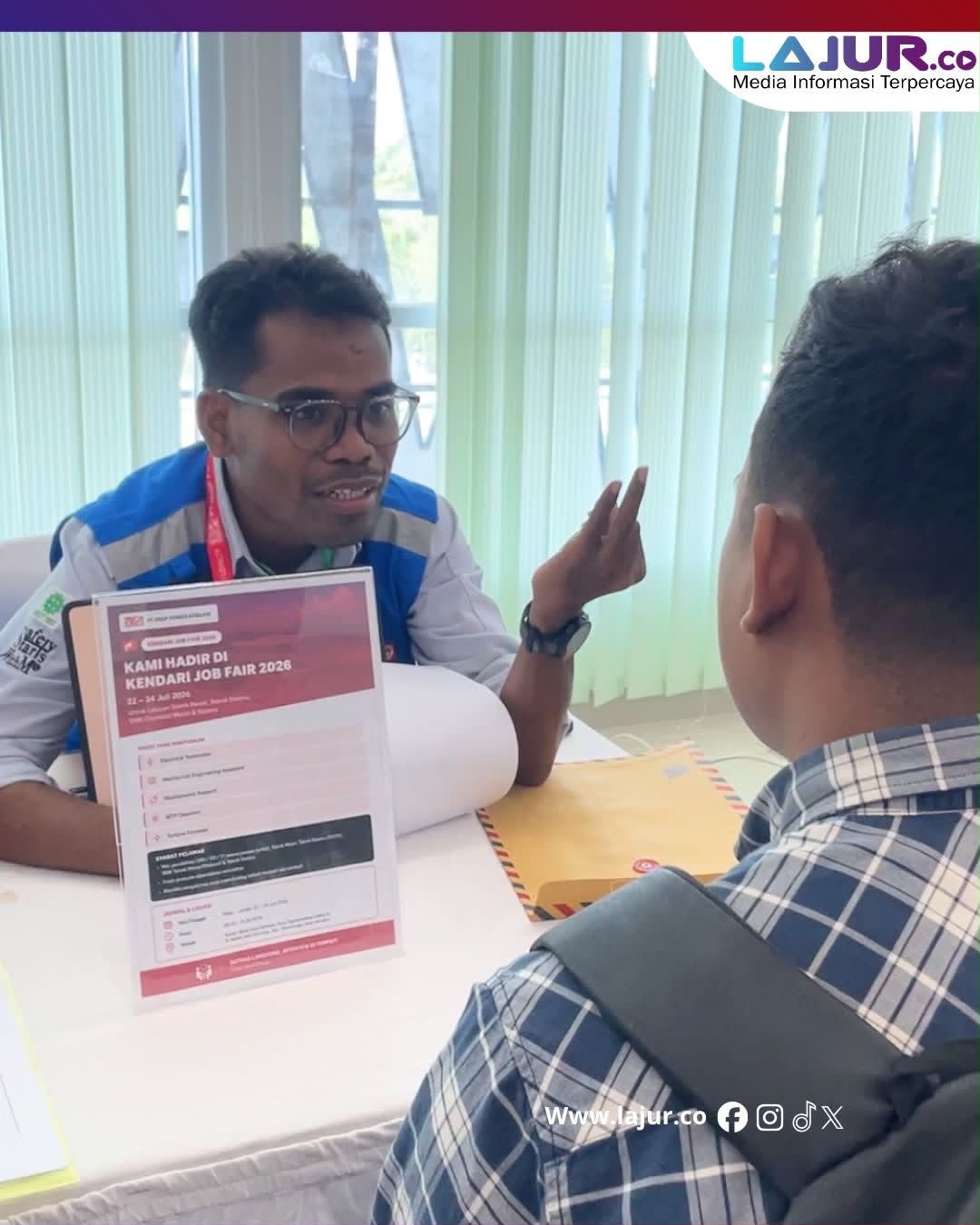 30 Perusahaan Buka 700 Lowongan di Kendari Job Fair 2026, Wali Kota Sebut Ini Kesempatan Emas Bagi Pencari Kerja