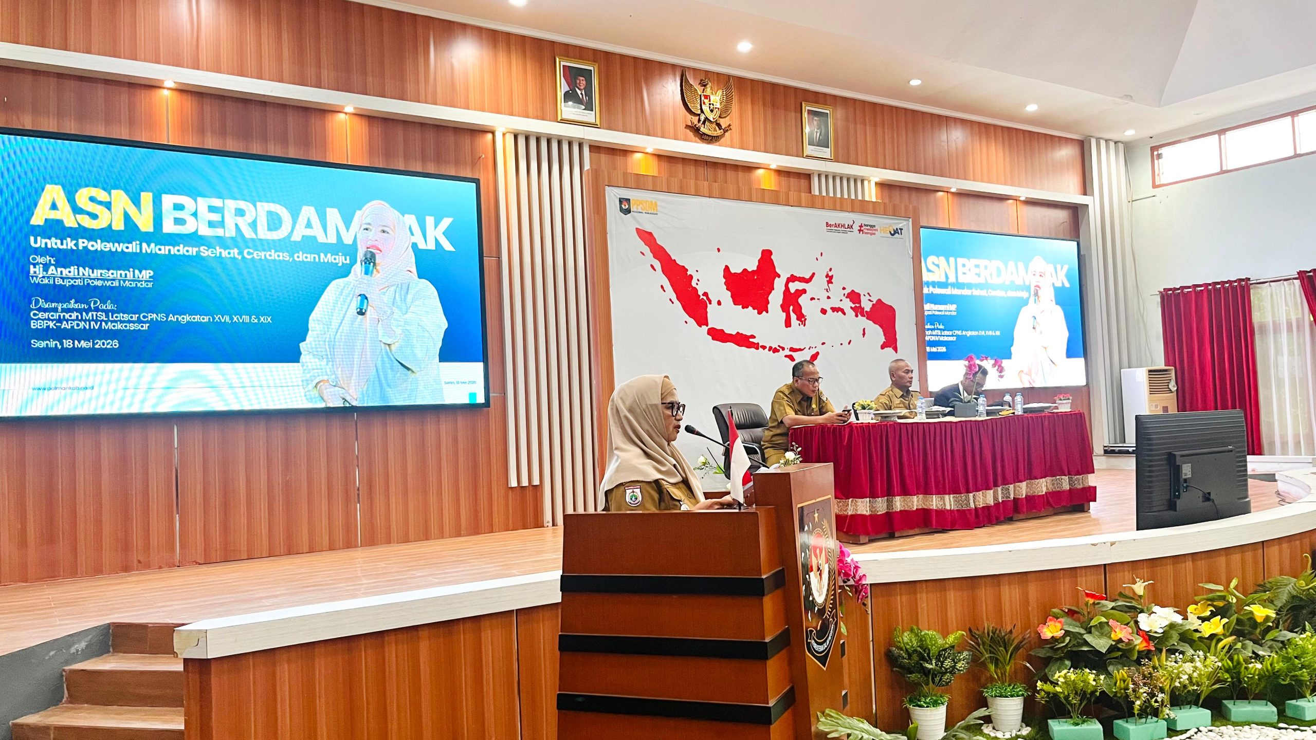 Wakil Bupati Polewali Mandar Ingatkan 120 CPNS: ASN Tak Cukup Hadir, Harus Berdampak Nyata dan Bijak di Medsos
