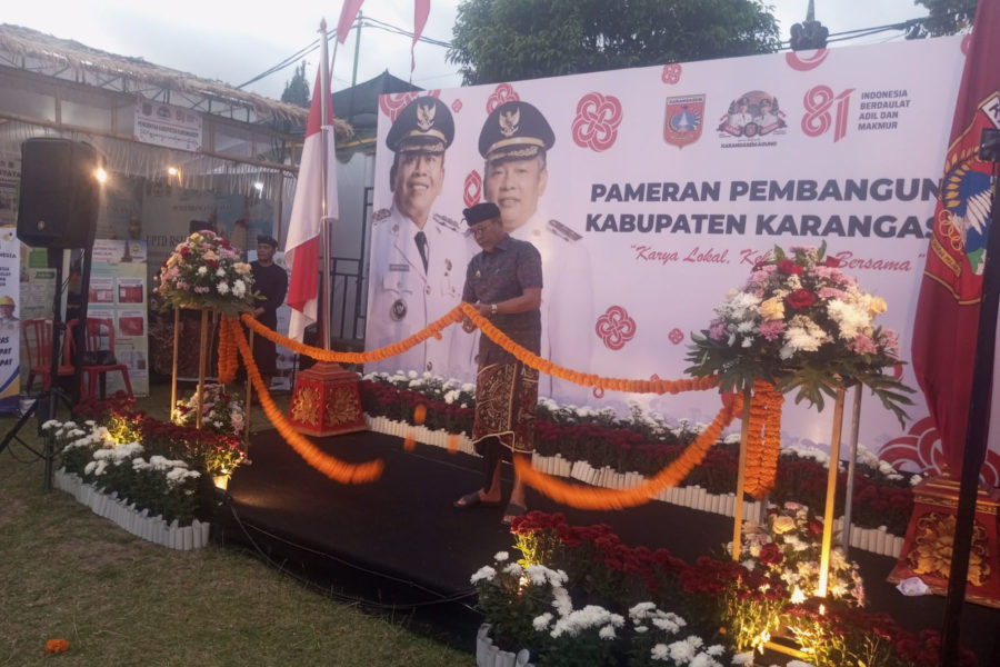 Pameran Pembangunan Karangasem Resmi Dibuka Gus Par, Angkat UMKM hingga Seni Budaya Lokal