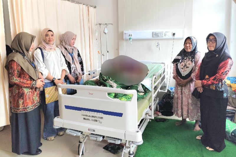 DPPPAPPKB Kotim Dampingi Pemulihan Psikologis Perempuan Korban Pembakaran di Sampit, Luka Bakar Capai 50 Persen