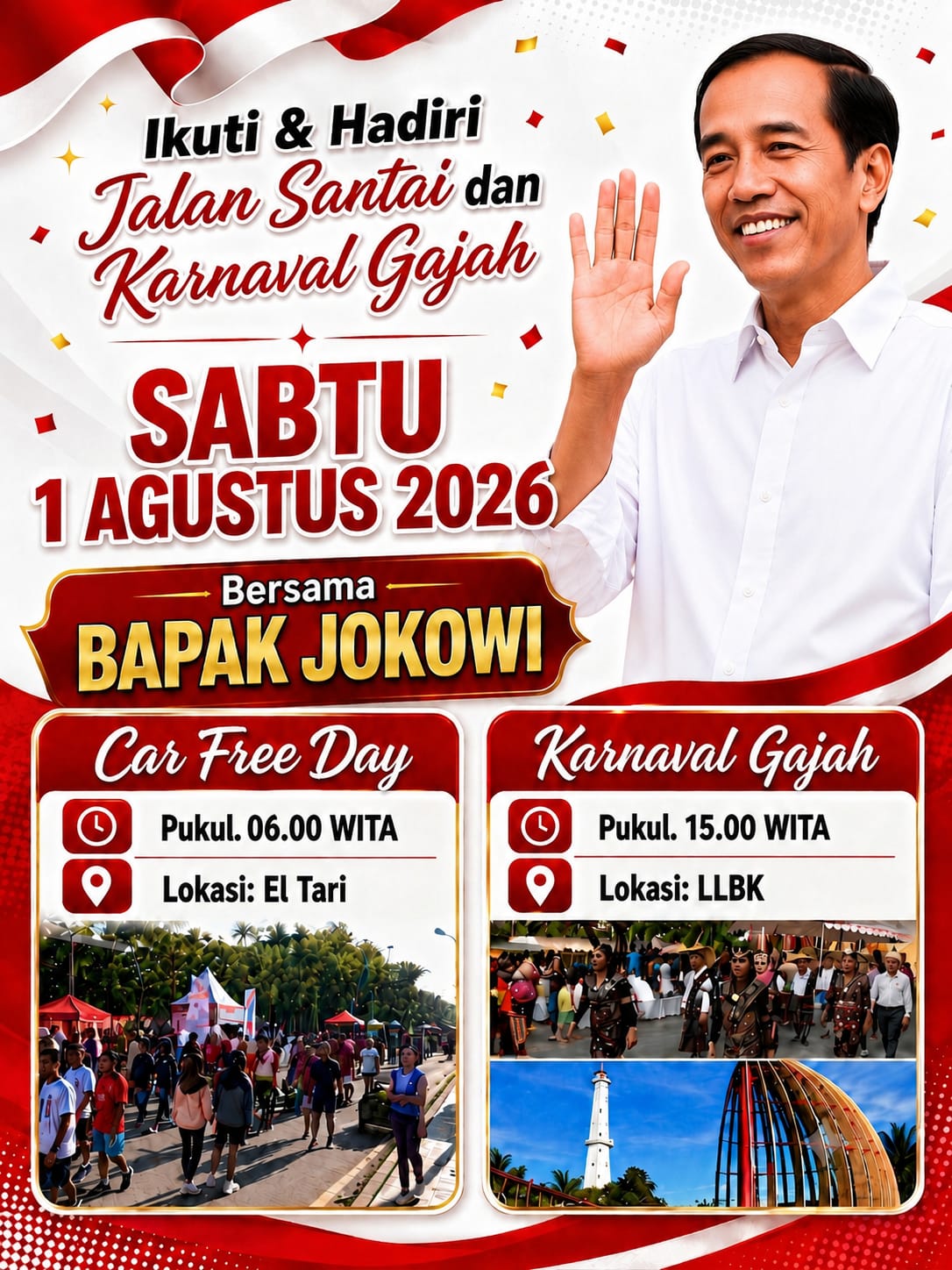 DPW PSI NTT Ajak Warga Sambut Jokowi di Kupang, Christian Widodo: Selamat Pulang Kampung Kembali Pak Jokowi