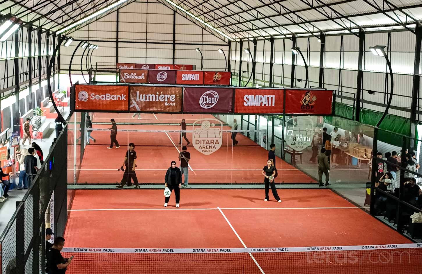 Fasilitas Padel Panoramik Hadir di Banjarbaru, Sewa Mulai Rp250 Ribu