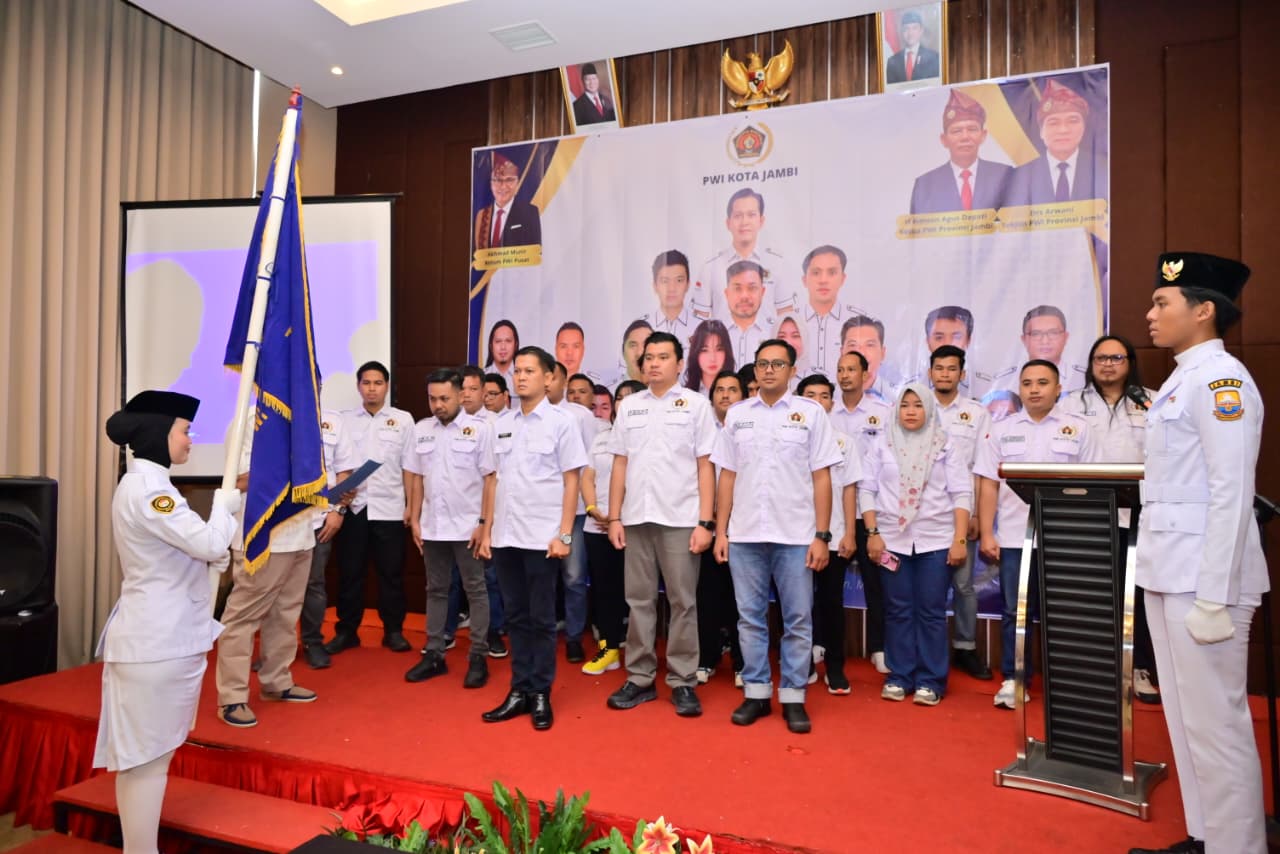 4 Hari Lolos Ujian Kilat, Irwansyah Resmi Pimpin PWI Kota Jambi: Dapat Pesan Keras dari Kapolda dan PWI Pusat