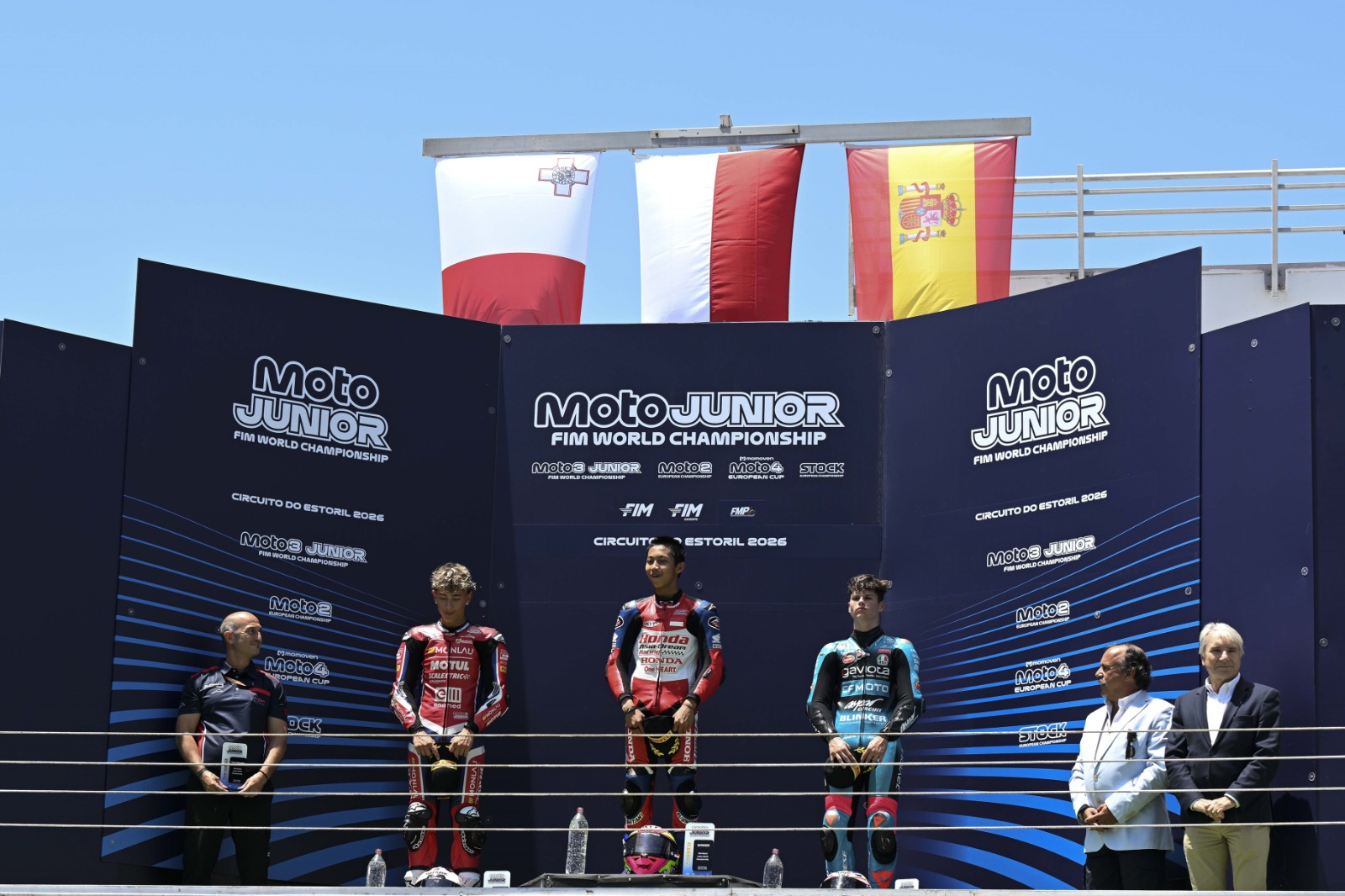 Pebalap Muda Binaan AHM, Muhammad Kiandra Ramadhipa, Ukir Sejarah dengan Kemenangan Perdana di Moto3 Junior World Championship Estoril