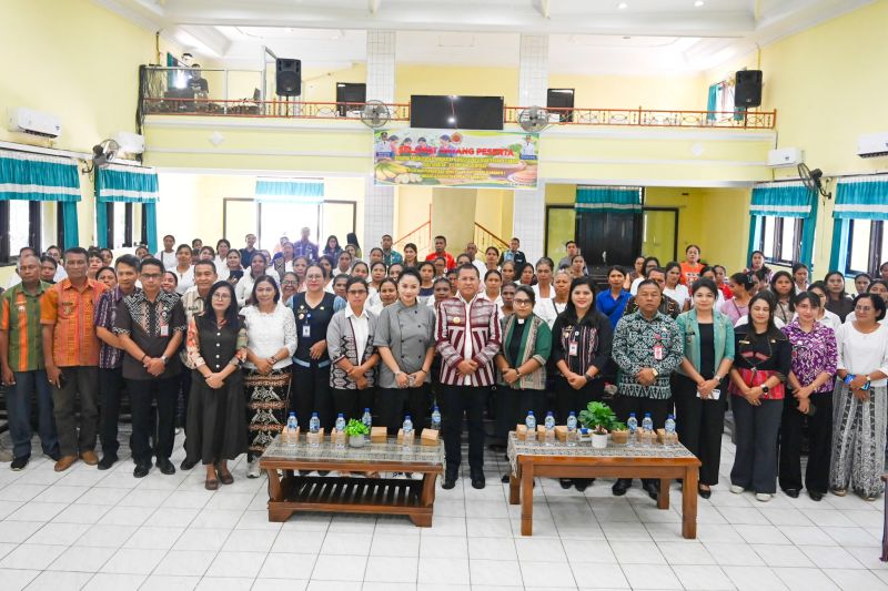 Pemkab Kupang Latih 877 Perempuan Olah Pisang Jadi Tepung dan Produk Bernilai Tambah