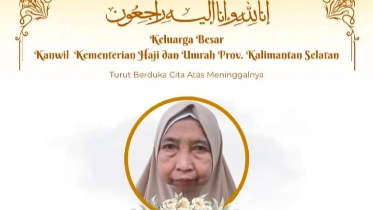 Jemaah Haji Kloter BDJ 19 Asal Tabalong Meninggal Dunia di RS Al Noor Mekkah, Punya Riwayat Penyakit