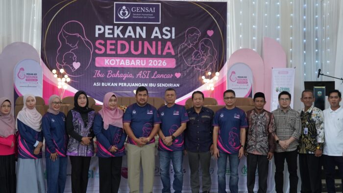 Pekan ASI Sedunia 2026 di Kotabaru, GENSAI Movement Tekankan Dukungan Keluarga dan Lintas Sektor Bukan Hanya Tugas Ibu