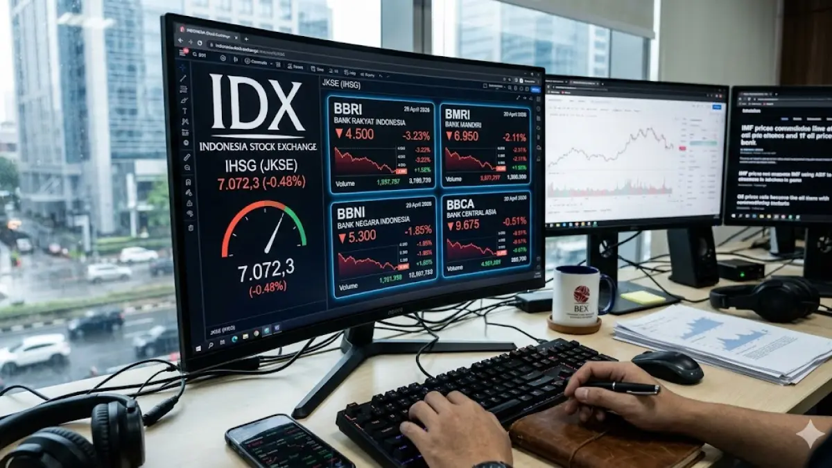 IHSG Rebound ke 5.904 di Tengah Tekanan The Fed, Rupiah Jeblok ke Rp17.952 per Dolar AS