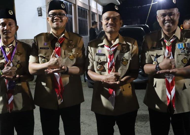 Walikota Tanjungbalai Mahyaruddin Salim Ikuti Jambore Pramuka Sumut di Sibolangit, Semangati Ratusan Peserta