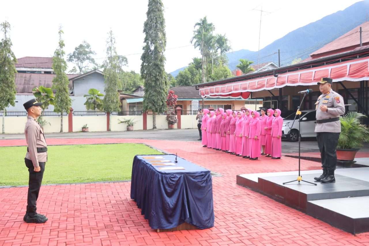 Mutasi di Polres Pasaman: Kapolres Ingatkan Pejabat Baru Pahami Karakteristik Wilayah, dari Bonjol hingga Mapat Tunggul
