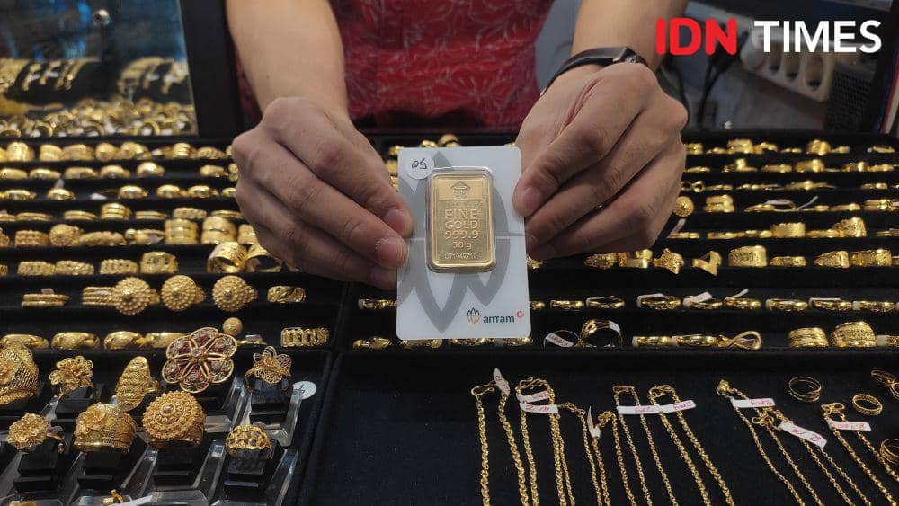 Harga Emas Antam di Lampung Naik Rp7.000 Jadi Rp2,6 Juta per Gram, Harga Perhiasan 24 Karat Tembus Rp2,78 Juta
