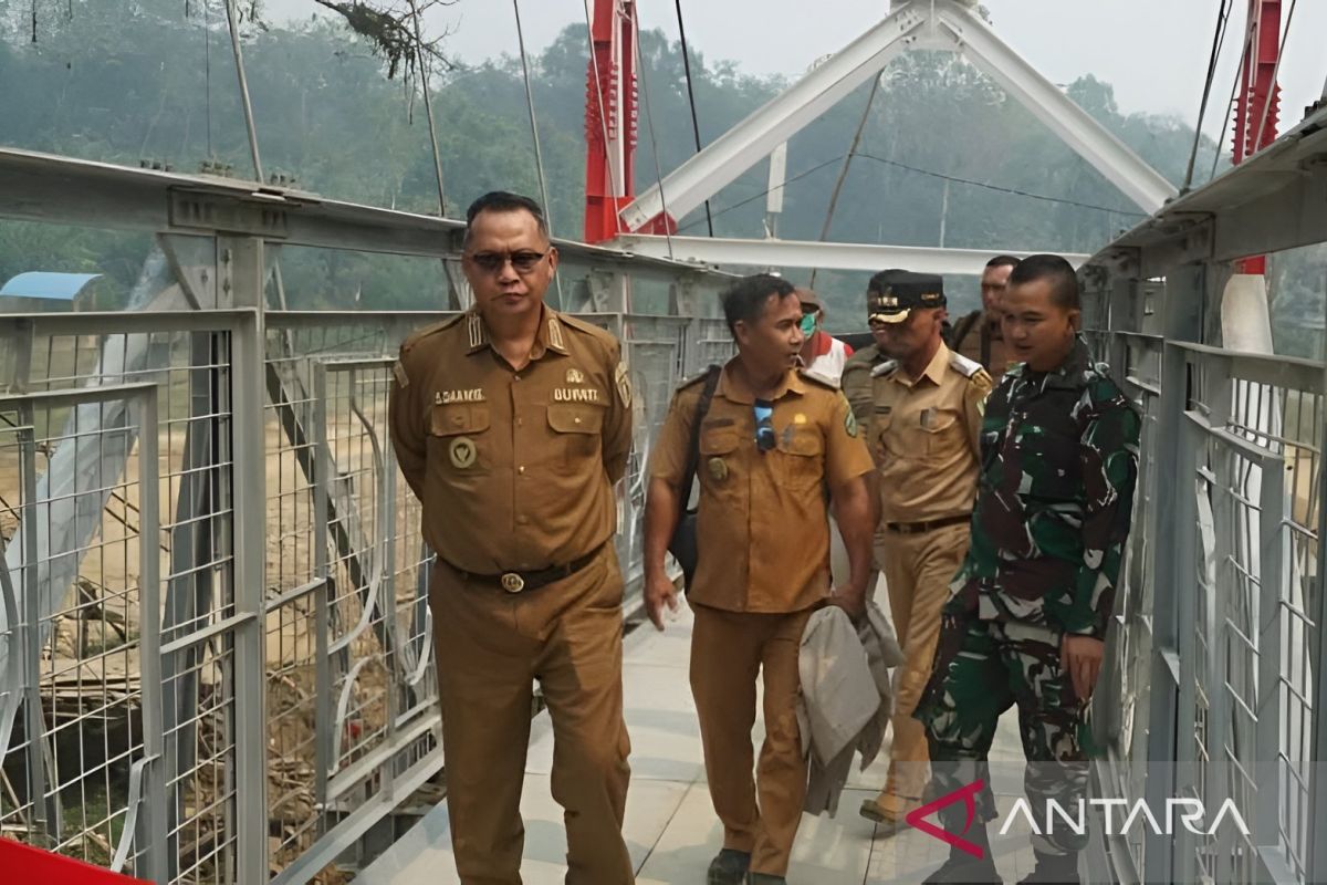 Pemkab Bengkayang Bangun Jembatan Gantung di Dusun Side Sungai Betung, Target Rampung 2026