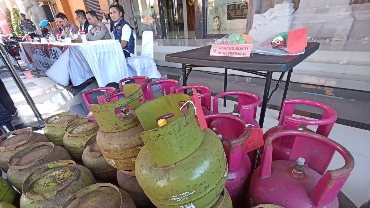 Polda Bali Gulung Sindikat Penyalahgunaan BBM dan LPG Bersubsidi, Kerugian Negara Capai Rp1,25 Miliar