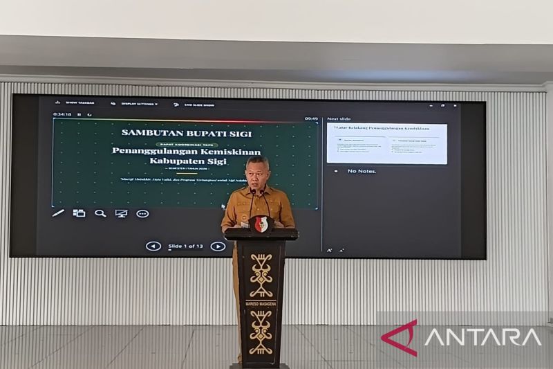 Angka Kemiskinan Sigi Turun ke 10,47 Persen, Pemkab Libatkan Seluruh Sektor dan Target Anggaran Rp53 Miliar pada 2026