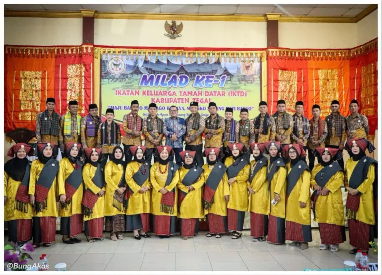 Bupati Tanah Datar Ajak Perantau di Tegal Gotong Royong Bangun Kembali Infrastruktur Rusak Akibat Galodo