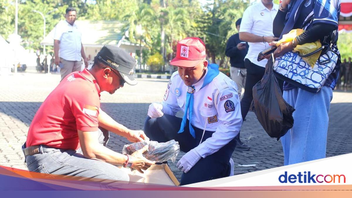 Kisah Danton Gerak Jalan Bone yang Tetap Melangkah Meski Alas Sepatu Lepas, Bupati Langsung Belikan yang Baru