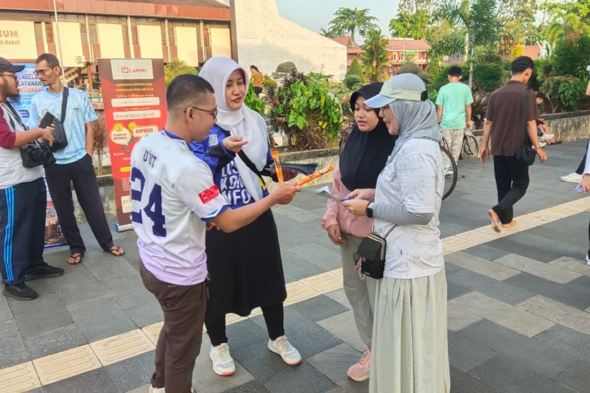 Bayar PBB-P2 Sambil Olahraga di CFD Pontianak, Bapenda Gandeng Bank Kalbar dan Program SIKAP