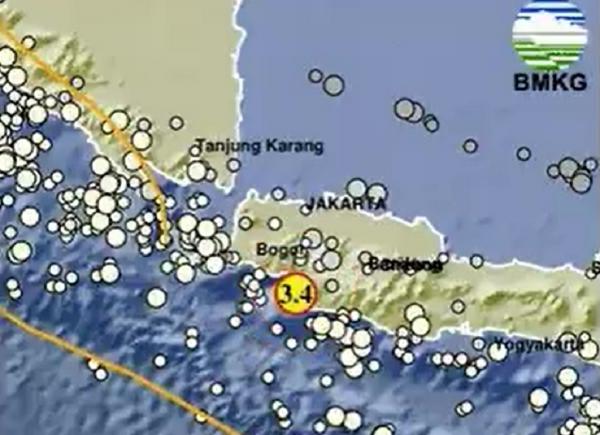 Gempa M 3,5 Guncang Sukabumi, Getaran Skala II MMI Terasa di Cidolo, BMKG Imbau Warga Tetap Tenang