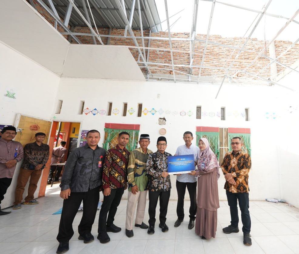 SD Muhammadiyah 28 Medan Rusak Diterjang Puting Beliung, UMSU Turun Tangan Bantu Renovasi Bangunan Sekolah