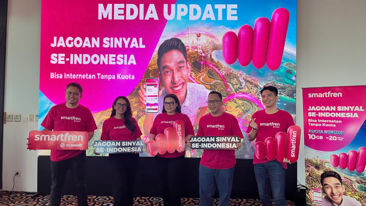 Smartfren Tambah 400 BTS Baru di Lampung, Targetkan Seluruh Kecamatan Tersambung Internet Stabil