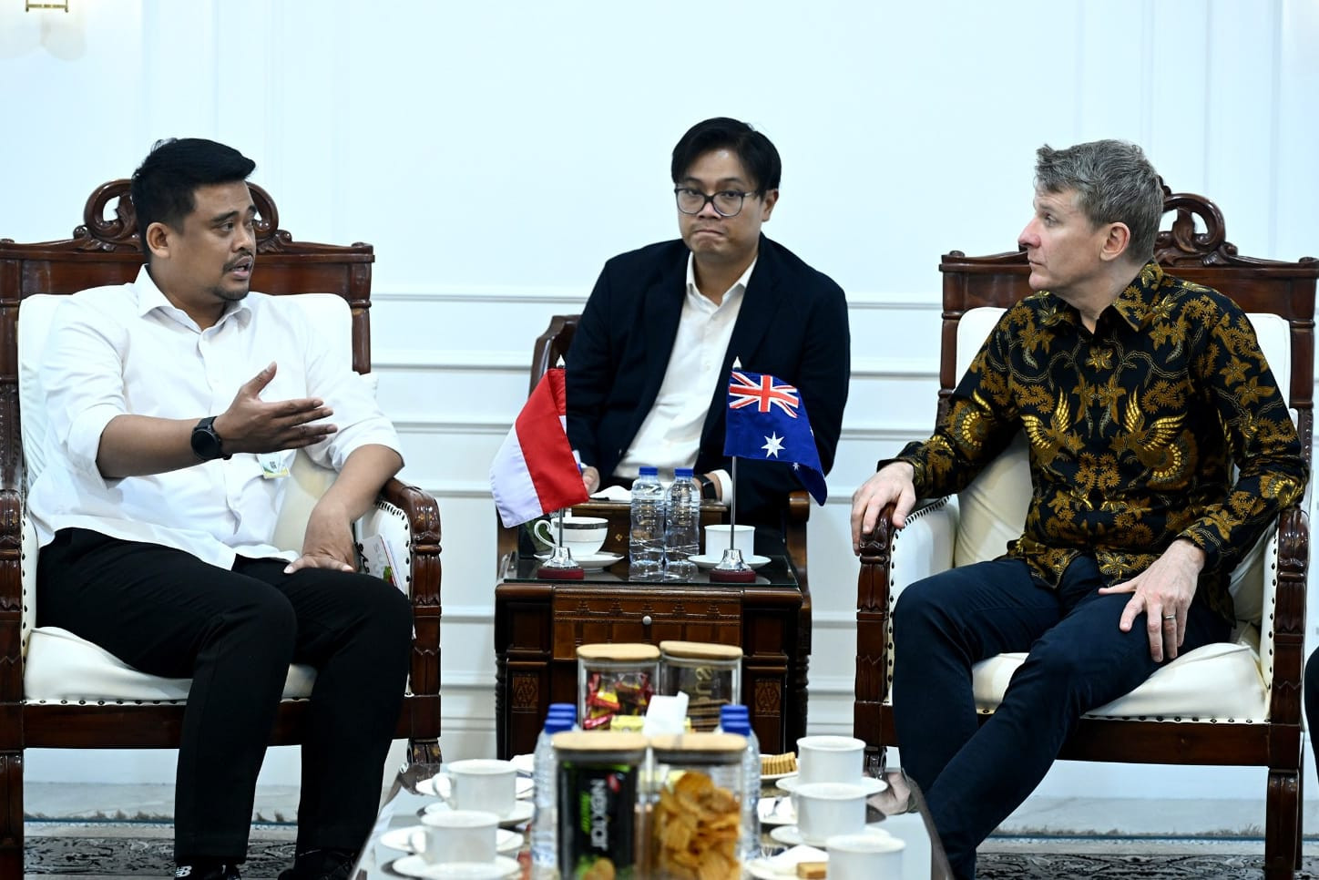 Gubernur Sumut Bobby Nasution Tawarkan Hilirisasi Sawit ke Australia, Selat Malaka Jadi Andalan Logistik