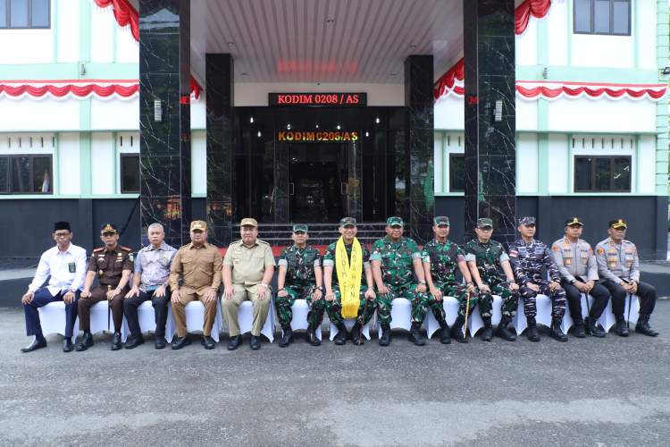 Pangdam I/BB Mayjen TNI Hendy Antariksa Resmikan Masjid Al-Ikhlas di Makodim 0208 Asahan, Bupati Sebut Jadi Penguat Sinergi Forkopimda