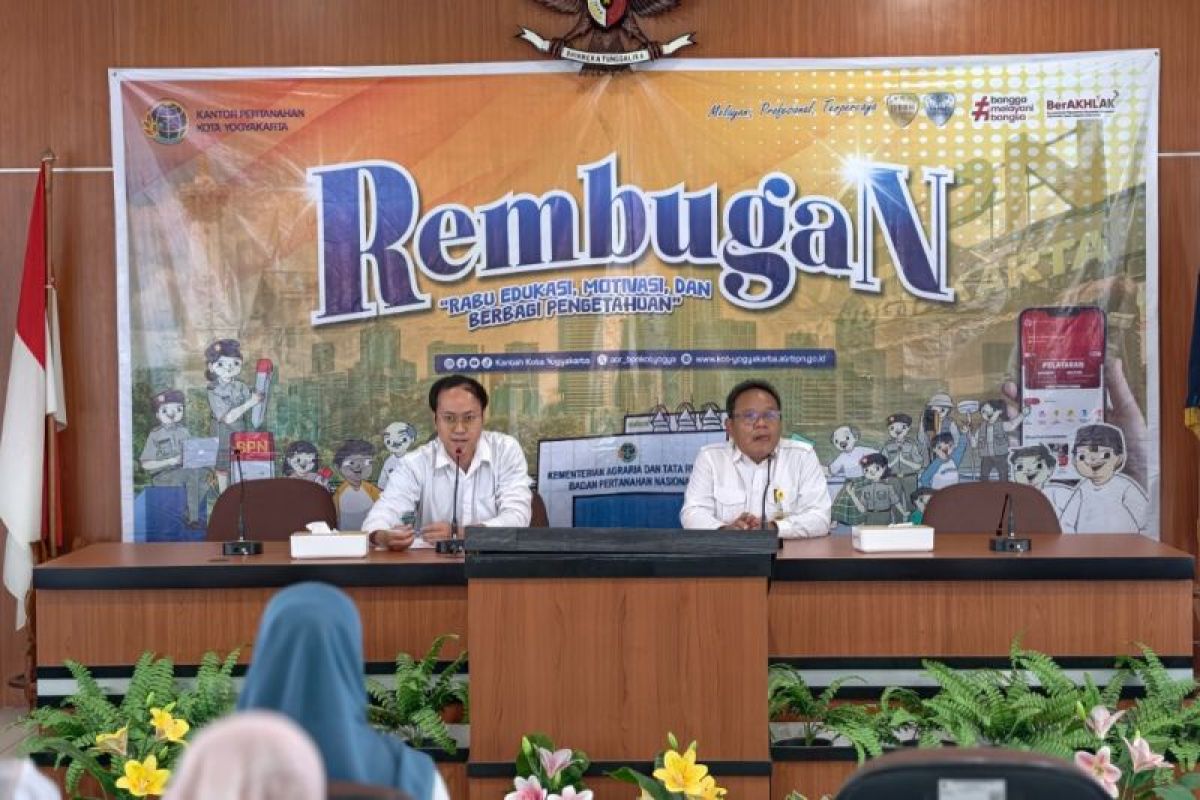 Kantah Kota Yogyakarta Gelar REMBUGAN Bahas Tupoksi Seksi Penetapan Hak dan Pendaftaran