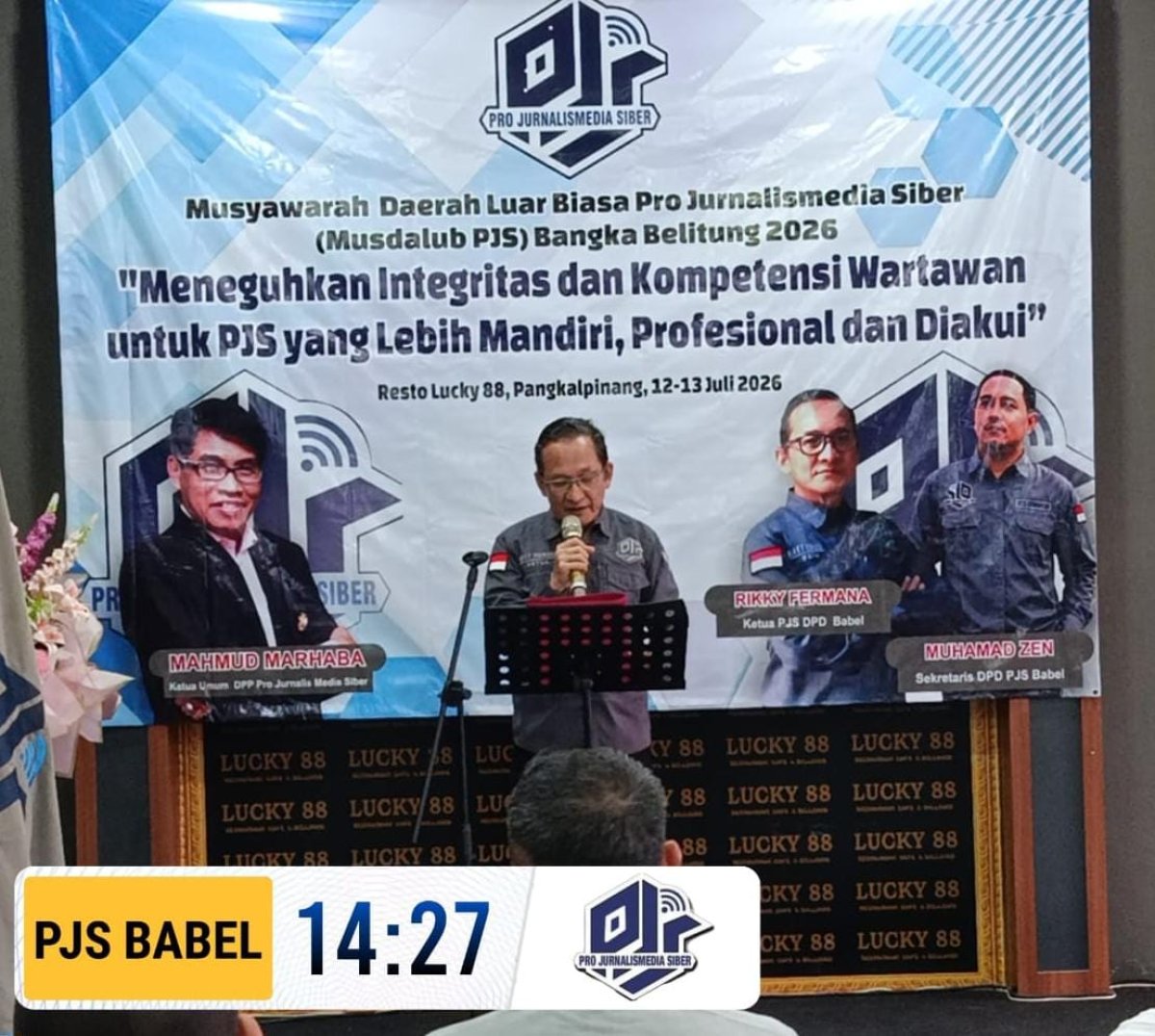 Rikky Fermana Pimpin Musdalub PJS Bangka Belitung, Ajak Keluarga Besar Tetap Solid Usai Pergantian Kepemimpinan