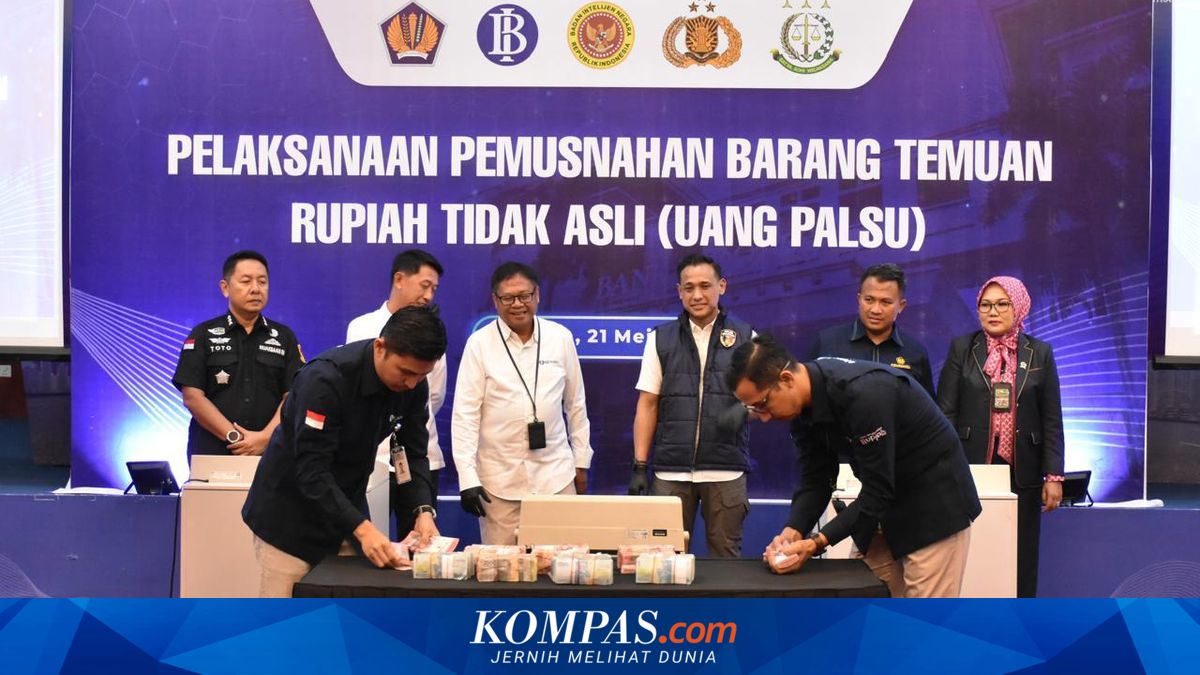 BI dan Botasupal Kepri Musnahkan 5.454 Lembar Uang Palsu, Tren Peredaran Terus Menurun