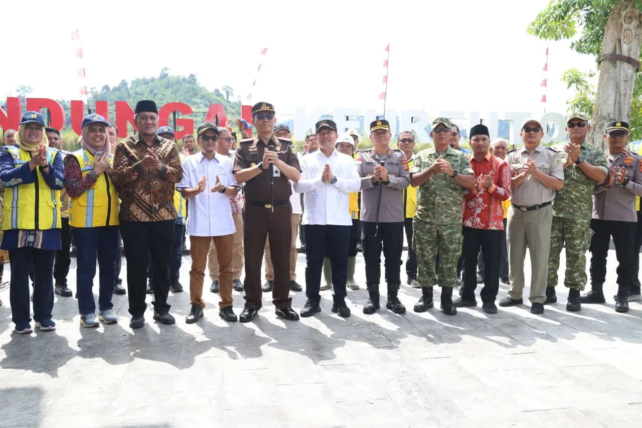 Bendungan Krueng Keureuto Rp2,96 Triliun Diresmikan, Bupati Aceh Utara Ucapkan Terima Kasih ke Presiden