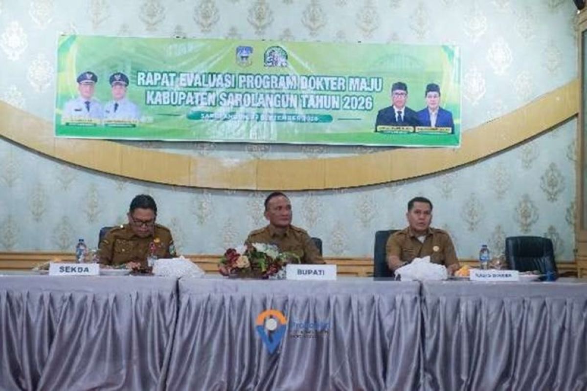 Bupati Sarolangun Evaluasi Program Dokter Maju 2026, Minta Tim Cepat Tanggap dan Jangkau Dusun Manggis