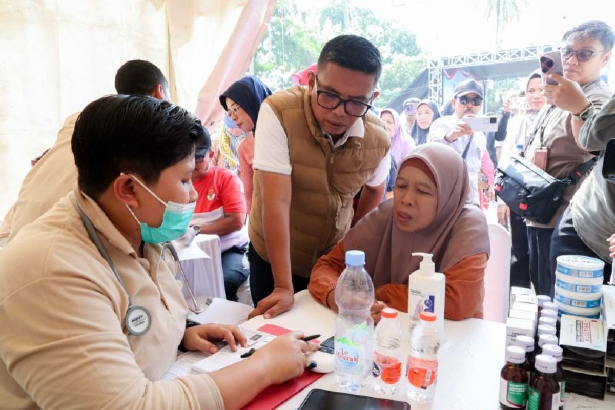 Pemprov Banten Jemput Bola Cek Kesehatan Gratis di Labuan, 1.200 Warga Diperiksa hingga Rontgen