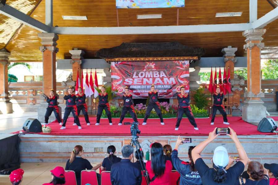 Lomba Senam Nangun Sad Kerthi Loka Bali Diikuti Puluhan Lansia di Buleleng, Ajang Jaga Kebugaran dan Silaturahmi