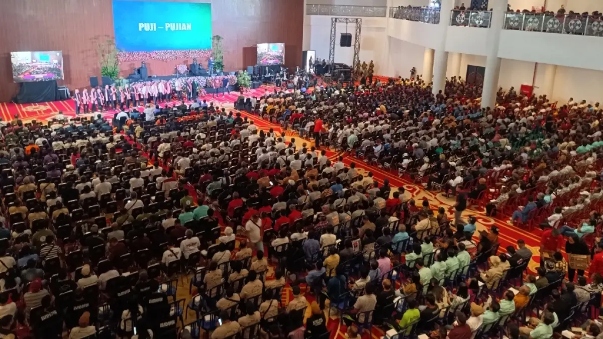 70 Ribu Warga GMIM Rayon Manado Siap Ramaikan Hapas 2026, Ibadah Syukur Digelar di Mission Center