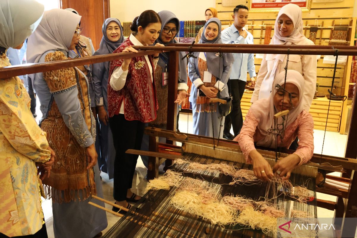 Ketua Dekranasda Kalbar Erlina Ria Norsan Dorong Wastra Jadi Gaya Hidup Sehari-hari, Buka Peluang Ekonomi bagi Perajin Lokal