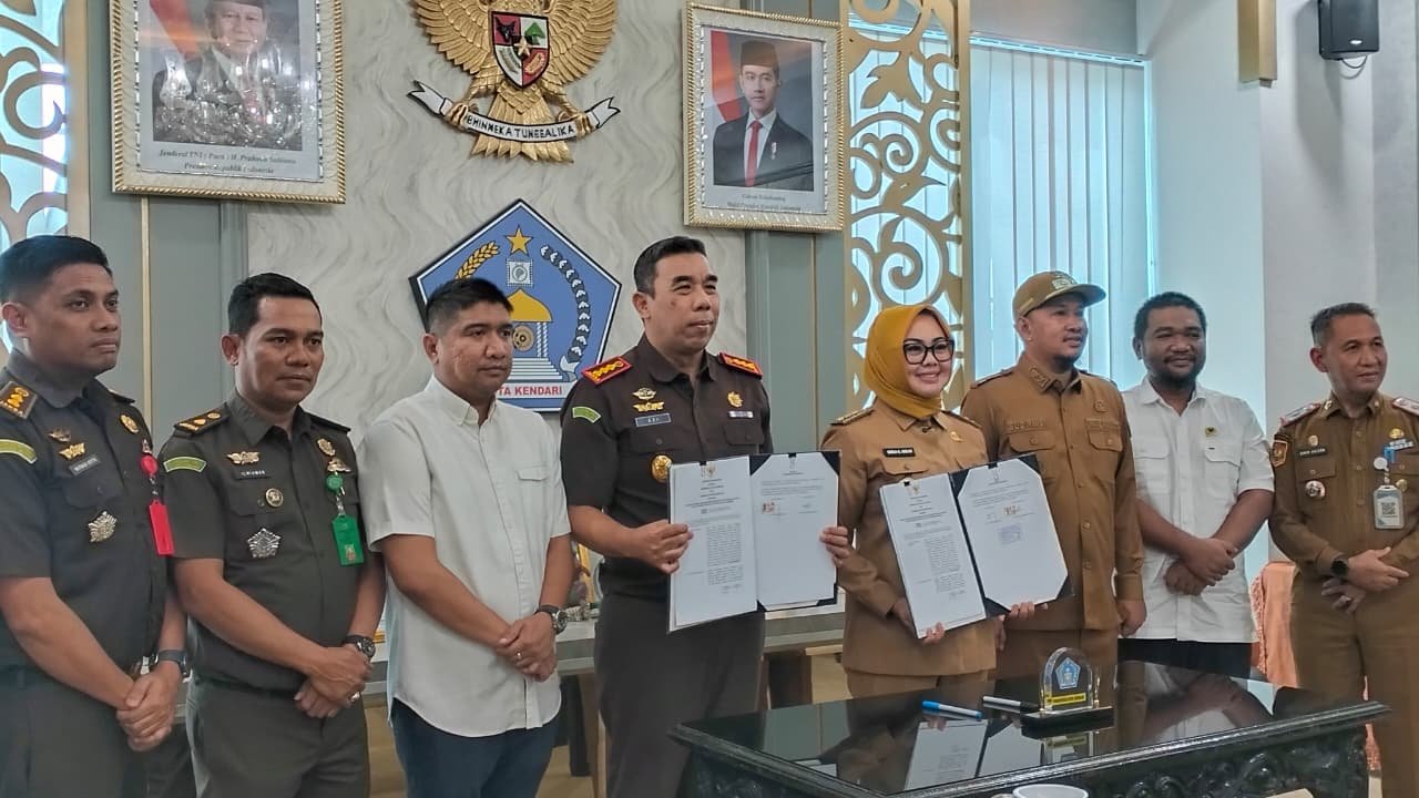 Pemkot Kendari dan Kejari Teken Kerja Sama Bantuan Hukum, Wali Kota Siska Tegaskan Bukan Celah Intervensi