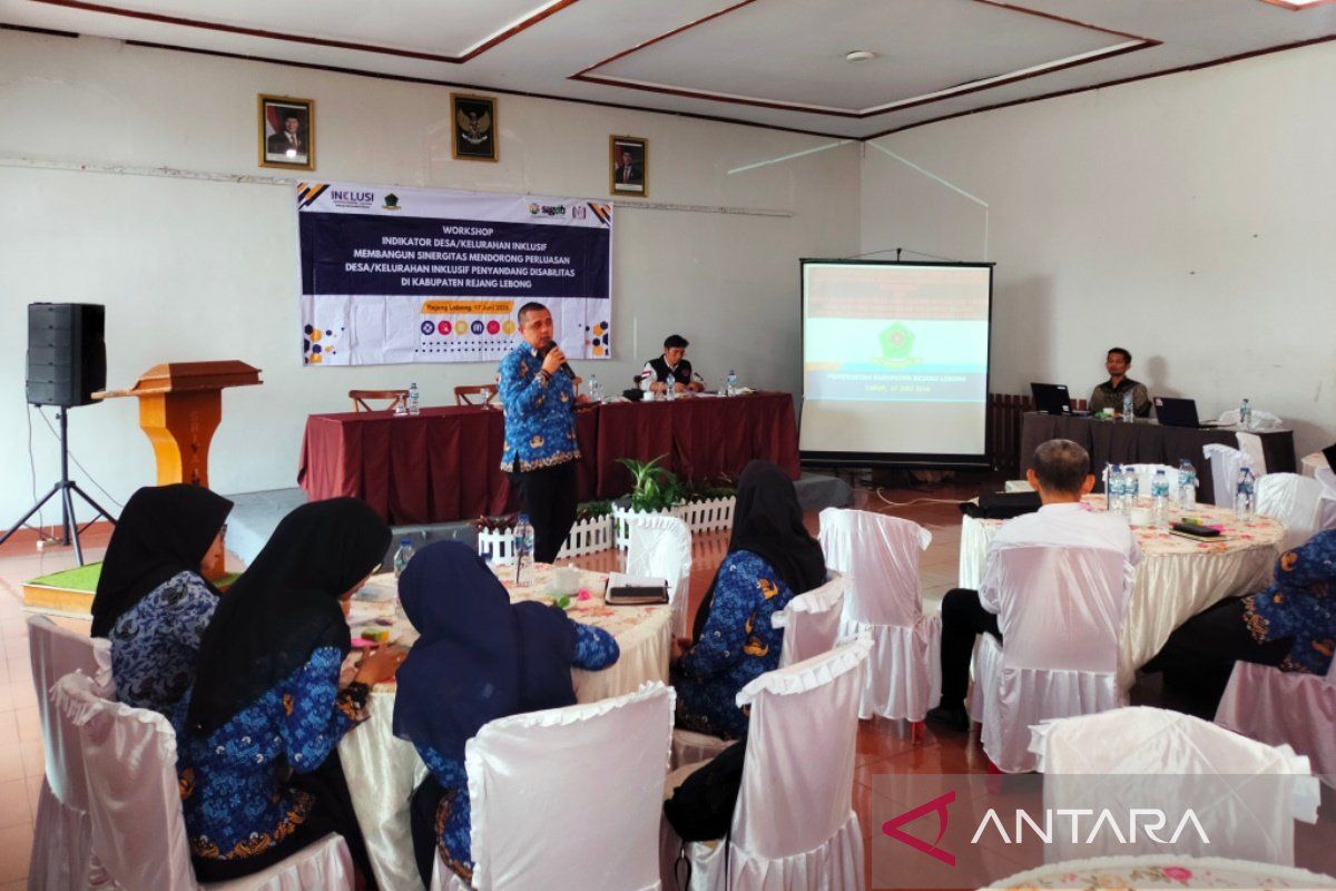 Pemkab Rejang Lebong Dukung Pembentukan 37 Desa dan Kelurahan Inklusif, Targetkan Tak Ada Warga Tertinggal