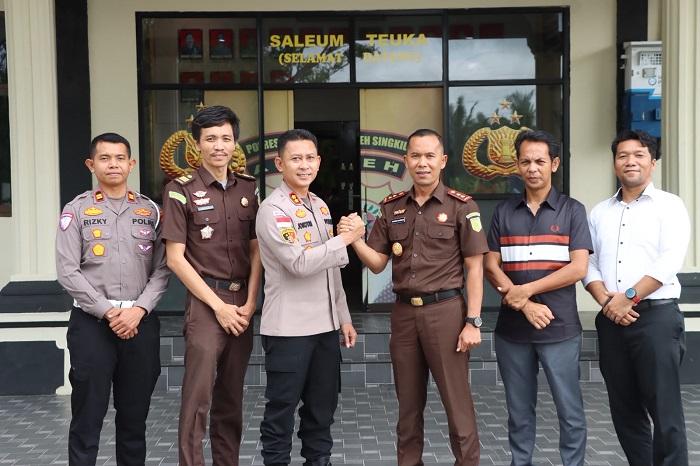 Kapolres dan Kajari Aceh Singkil Gelar Rapat Koordinasi, Perkuat Sinergi Penegakan Hukum