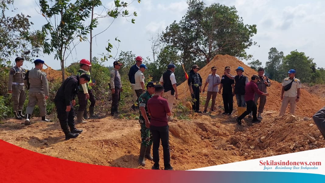 Tambang Timah Ilegal di Samping Kantor BPS Bangka Selatan Dihentikan Paksa, Dua Unit Mesin Tanpa SPK Disita