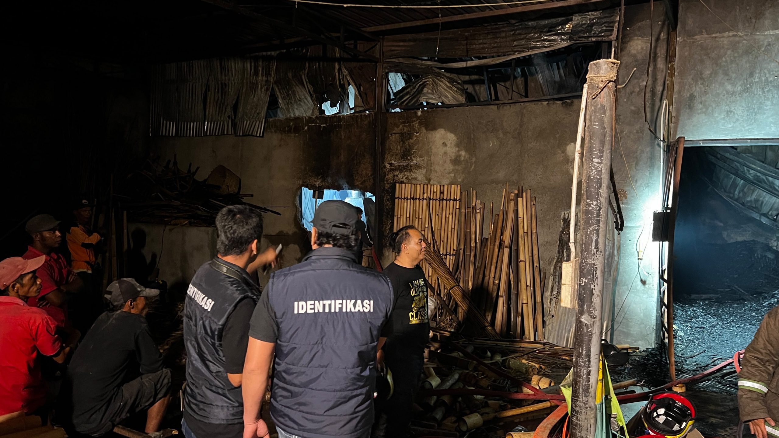 Kebakaran Pabrik Bambu di Pleret Bantul Hanguskan Gudang Produksi, Kerugian Capai Rp1 Miliar
