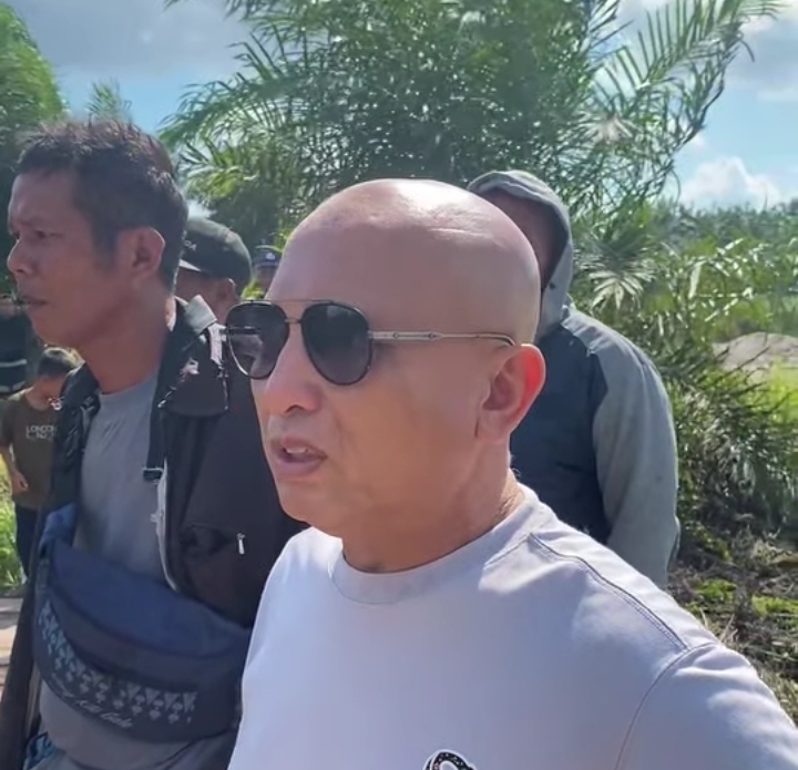Ketua DPRD Babel Didit Srigusjaya Tinjau Jalan Tani Ambruk di Desa Nibung, Akses 300 KK Terputus Akibat Banjir