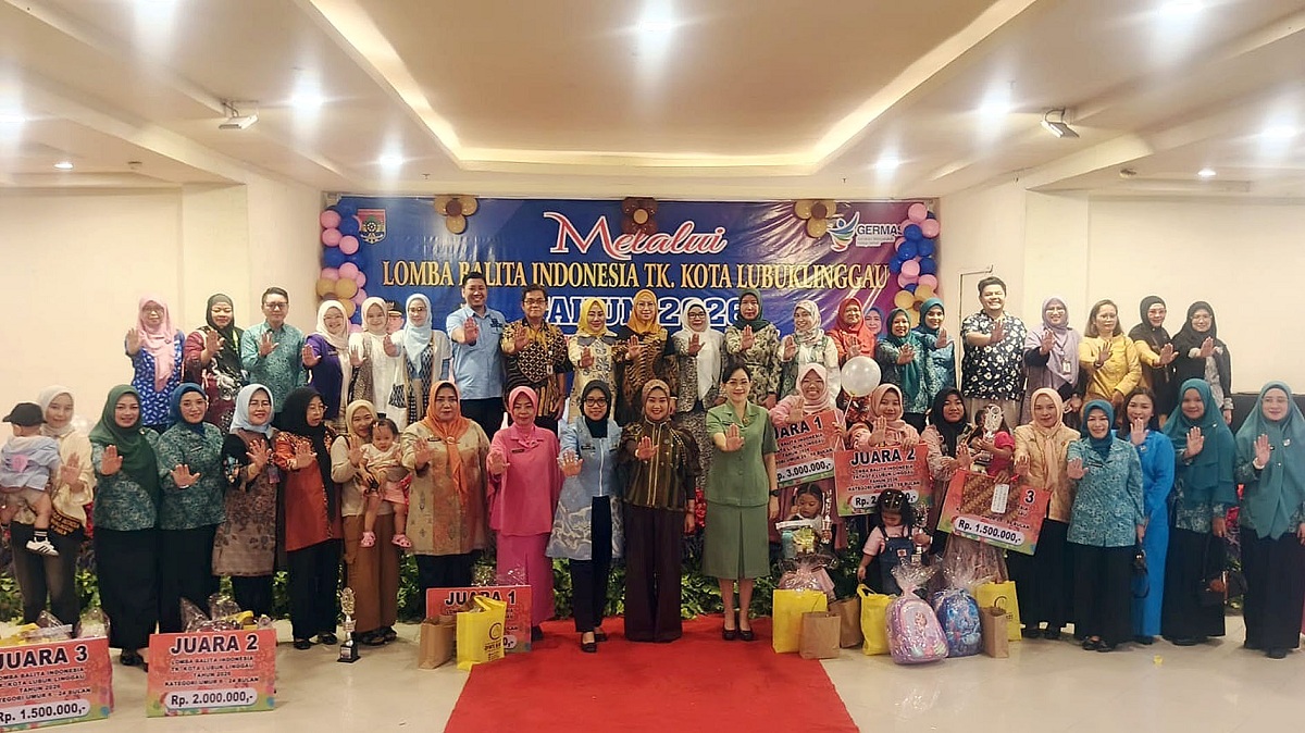 Gebyar Lomba Balita Indonesia 2026 di Lubuk Linggau Selesai, Juara dari Dua Kategori Siap Wakili Kota ke Tingkat Provinsi Sumsel