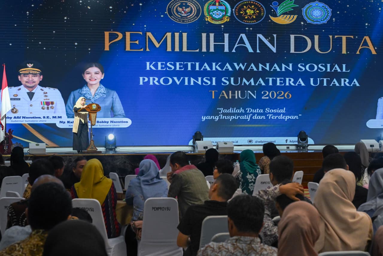 Pemprov Sumut Gelar Pemilihan Duta Kesetiakawanan Sosial Perdana, 250 Pelajar Ikut Seleksi