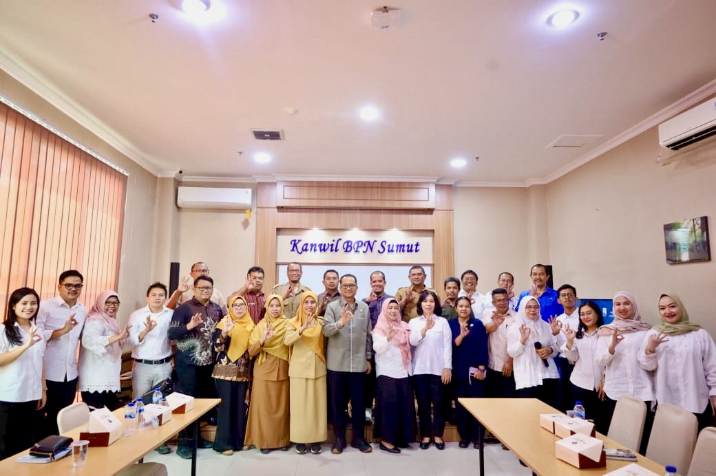 Pemkot Tanjungbalai dan BPN Sumut Siapkan Sertifikasi Aset 9 Pulau, Data untuk Neraca Penatagunaan Tanah WP3WT 2026