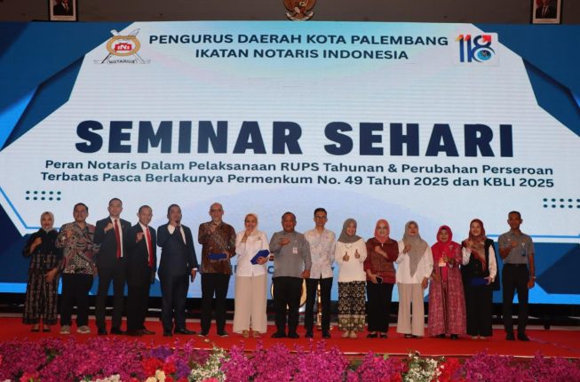 Kakanwil Kemenkum Sumsel Beberkan Tugas Krusial Notaris di Tengah Regulasi Baru Permenkum 49/2025 dan KBLI 2025