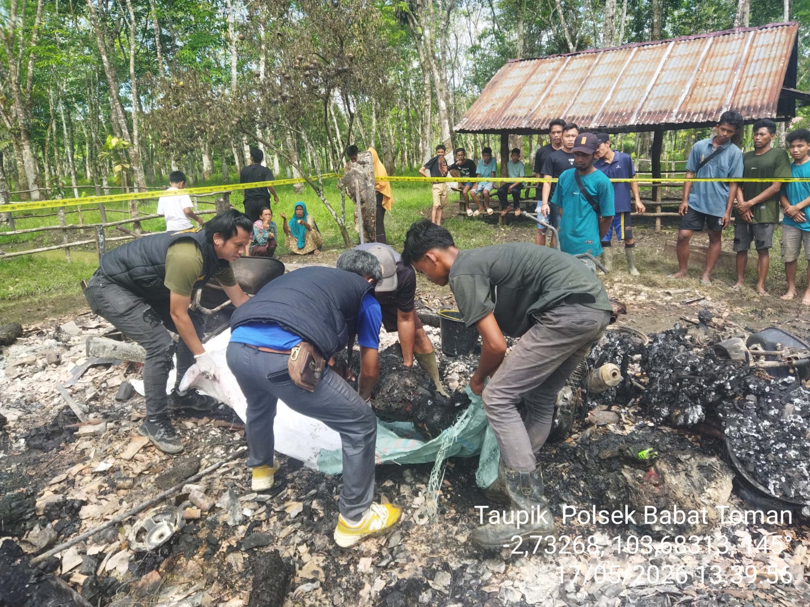 Polisi Pastikan Kebakaran Pondok di Musi Banyuasin Tewaskan Dua Petani, Pemicunya Racun Nyamuk Bakar