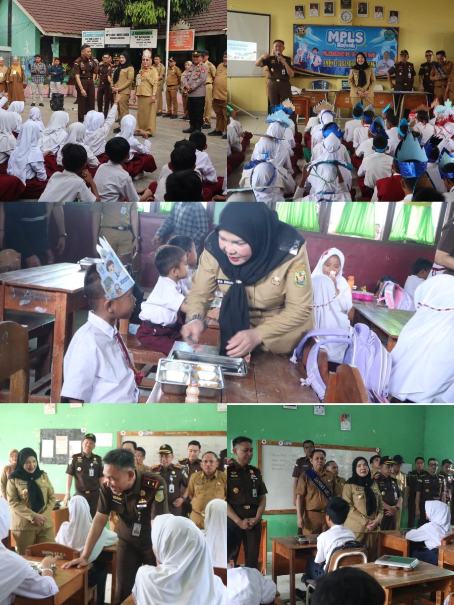 Wali Kota Eva Dwiana Dampingi Kajati Lampung Tinjau Menu Makan Bergizi Gratis di Dua Sekolah Bandar Lampung