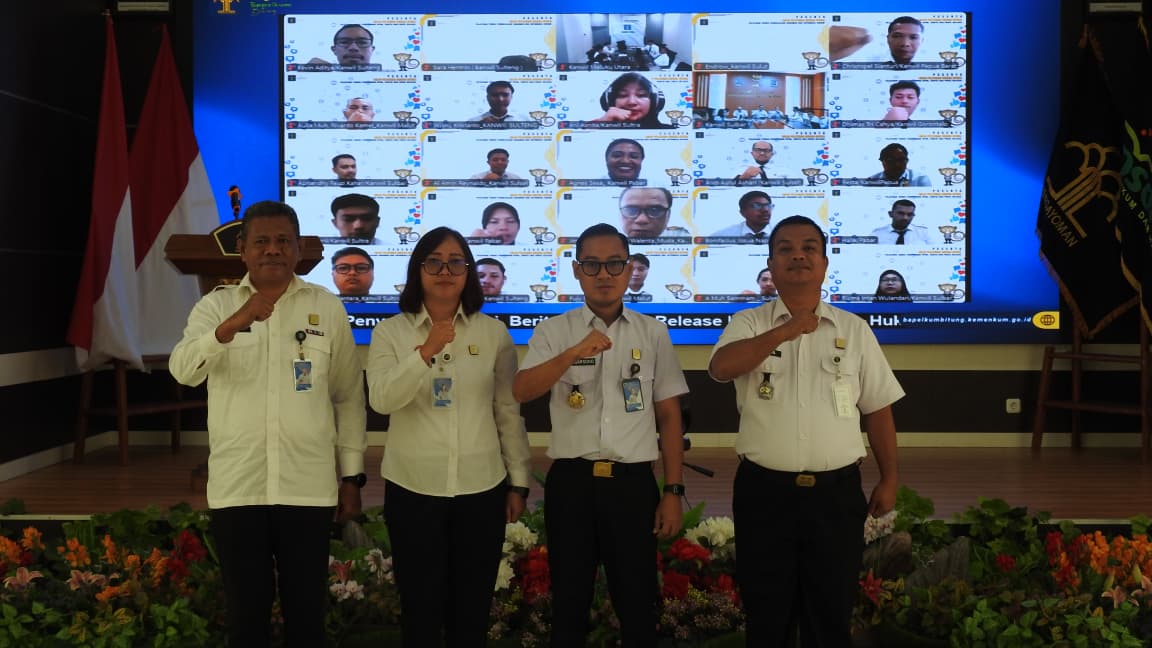 Bapelkum Bitung Latih 70 ASN Kemenkum dari 10 Provinsi soal Pengelolaan Dokumen Hukum dan Penulisan Berita