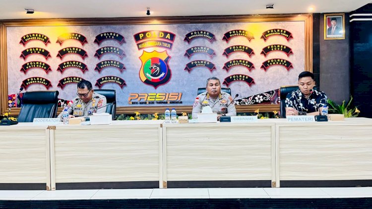 Polda NTT Bekali 22 Kasat Binmas Soal TPPO, Mafia Tanah, hingga Kejahatan Siber Lewat Forum Belajar