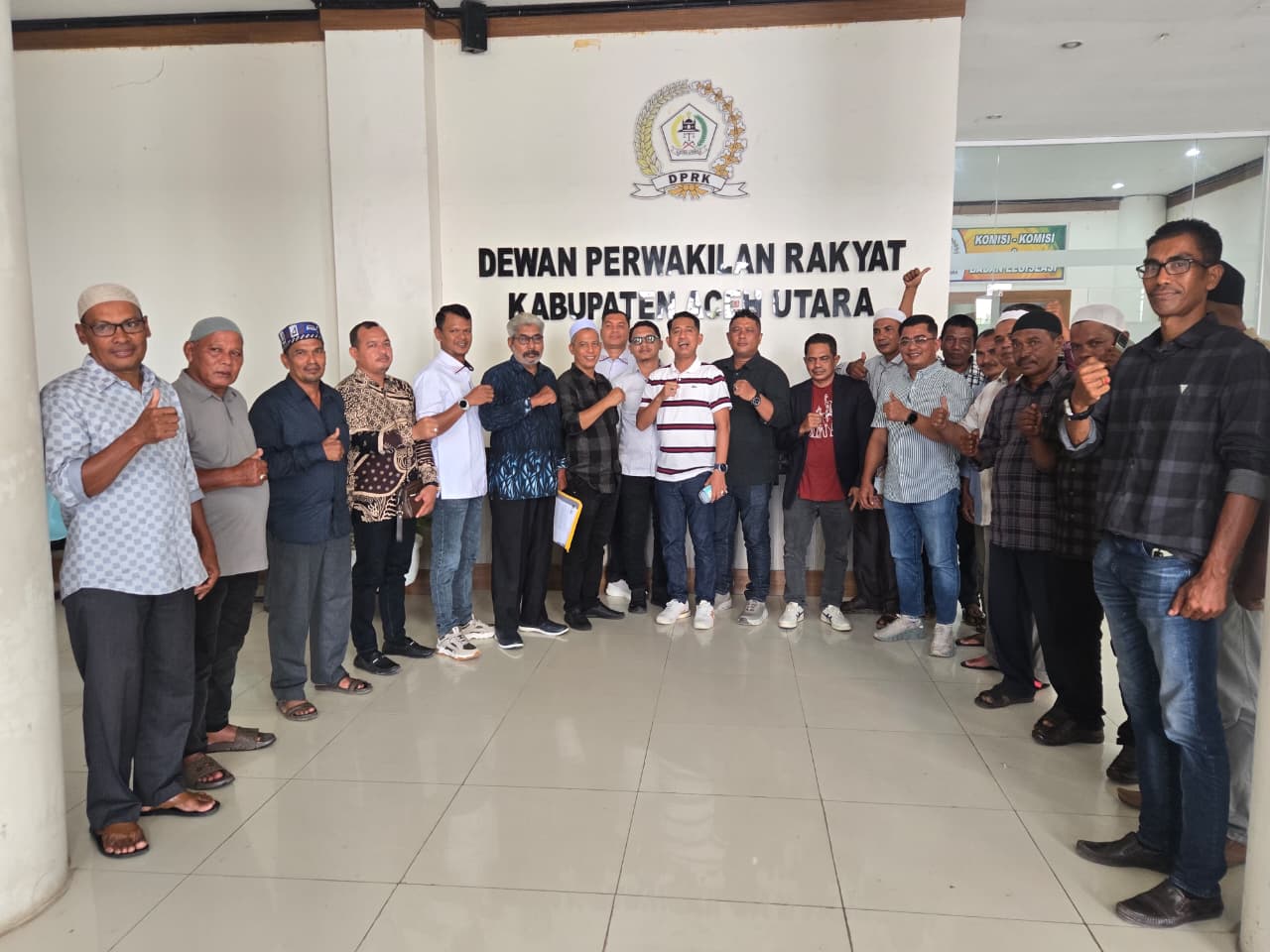 Ratusan Eks Karyawan PT KKA Aceh Utara Desak DPRK Bayarkan Gaji dan Pesangon yang Tertunggak